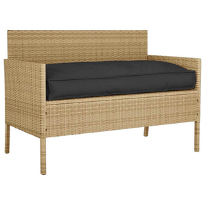 Schwarzes Kissen 120x60 cm Oxford-Stoff