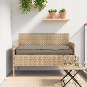 Taupe Kissen 120x60 cm Oxford-Gewebe