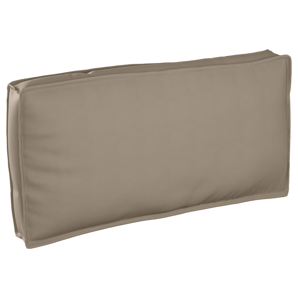 Taupe Kissen 120x60 cm Oxford-Gewebe