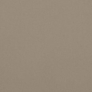 Taupe Kissen 120x60 cm Oxford-Gewebe