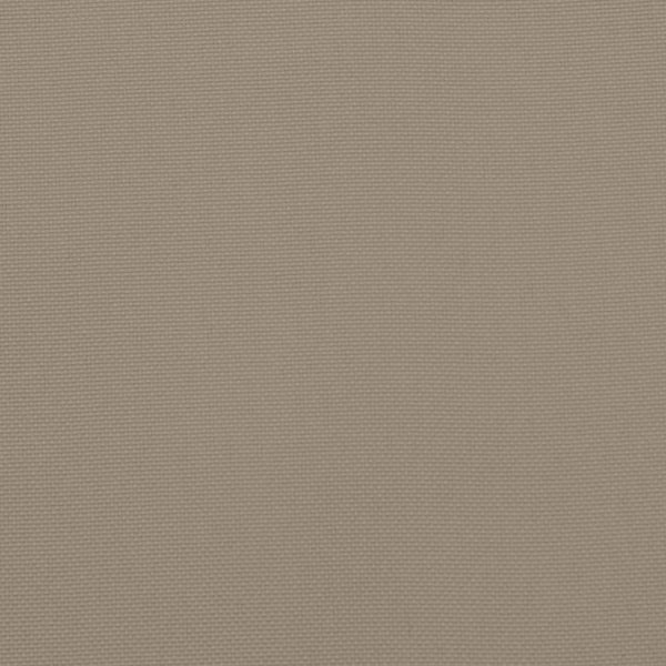 Taupe Kissen 120x60 cm Oxford-Gewebe