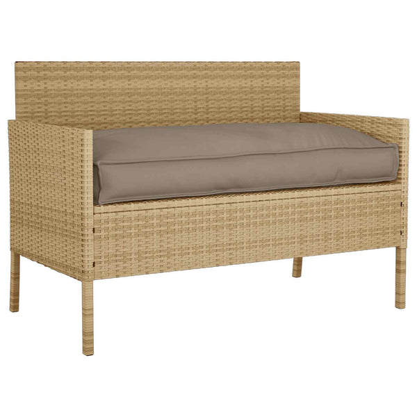 Taupe Kissen 120x60 cm Oxford-Gewebe