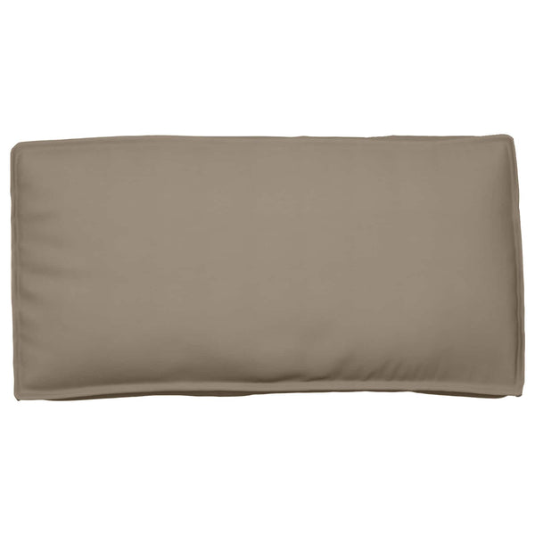 Taupe Kissen 120x60 cm Oxford-Gewebe