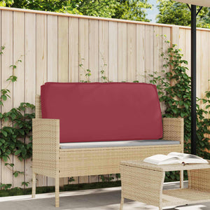 Weinrotes Oxford-Kissen 80x80 cm