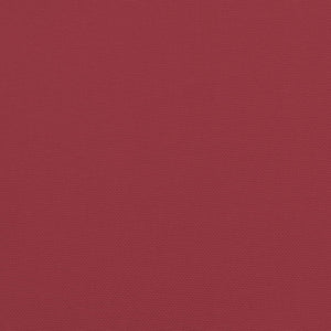 Weinrotes Oxford-Kissen 80x80 cm