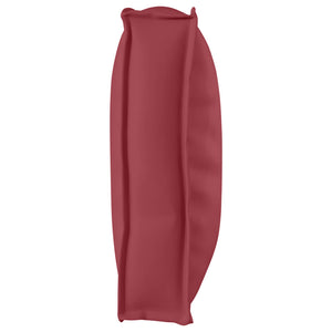 Weinrotes Oxford-Kissen 80x80 cm