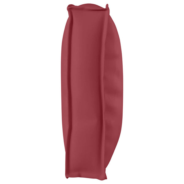 Weinrotes Oxford-Kissen 80x80 cm