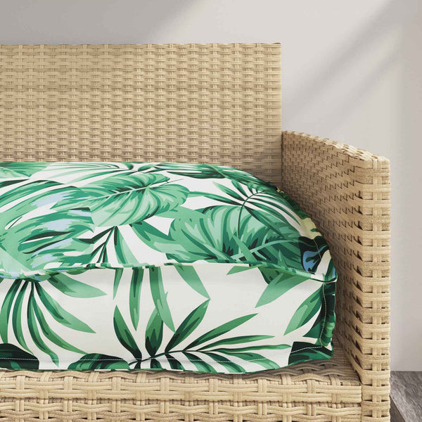 Blattmuster Kissen 120x60 cm Oxford-Gewebe