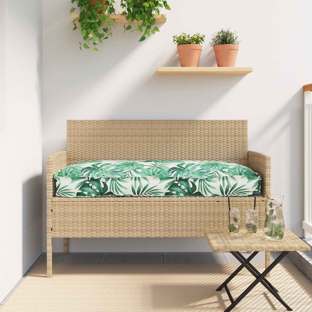 Blattmuster Kissen 120x60 cm Oxford-Gewebe