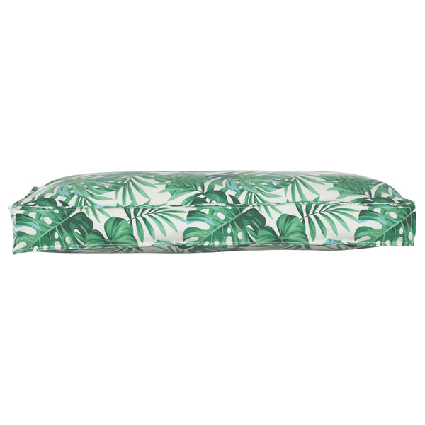 Blattmuster Kissen 120x60 cm Oxford-Gewebe
