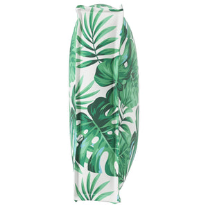 Blattmuster Kissen 120x60 cm Oxford-Gewebe