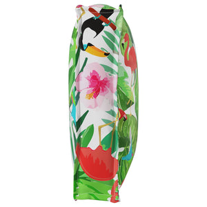 Blumenmuster Kissen Mehrfarbig 120x60 cm