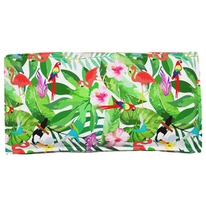 Blumenmuster Kissen Mehrfarbig 120x60 cm