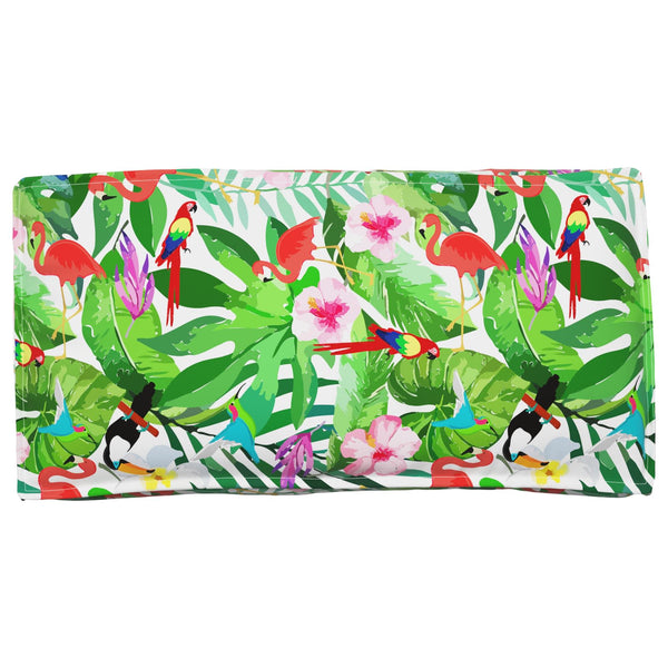 Blumenmuster Kissen Mehrfarbig 120x60 cm