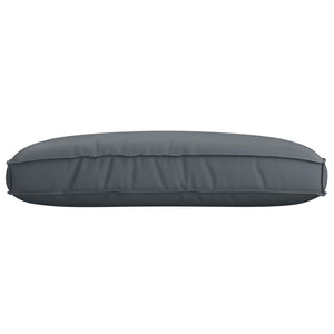 Anthrazit Kissen 120x80 cm Oxford-Stoff