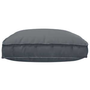 Anthrazit Kissen 120x80 cm Oxford-Stoff