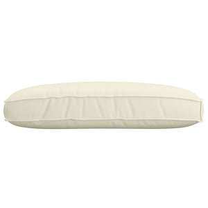 Creme Kissen 120x80 cm Oxford-Stoff