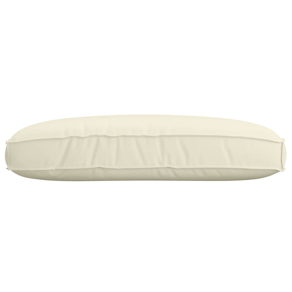Creme Kissen 120x80 cm Oxford-Stoff