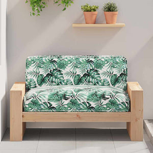 Blattmuster Kissen 120x80 cm Oxford-Gewebe