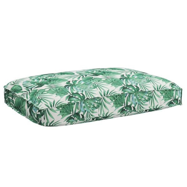 Blattmuster Kissen 120x80 cm Oxford-Gewebe
