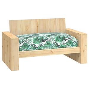 Blattmuster Kissen 120x80 cm Oxford-Gewebe