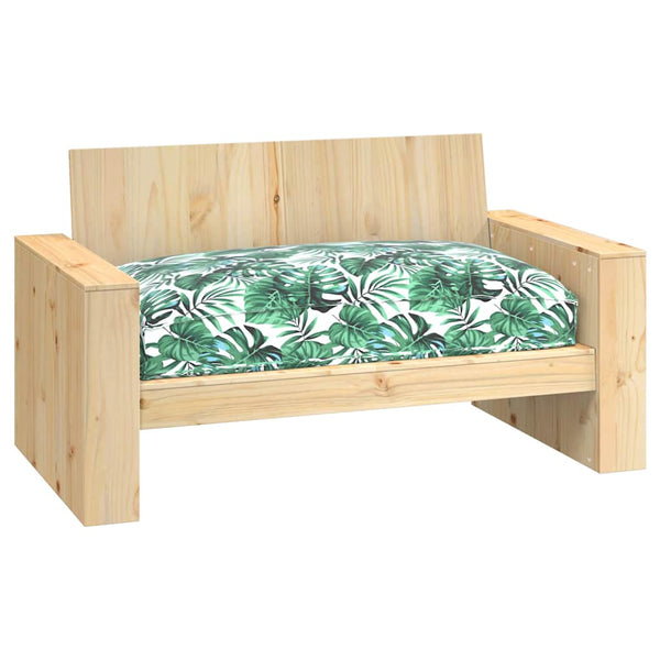 Blattmuster Kissen 120x80 cm Oxford-Gewebe