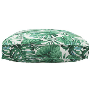 Blattmuster Kissen 120x80 cm Oxford-Gewebe