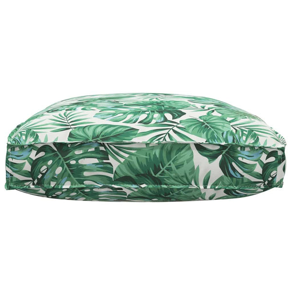 Blattmuster Kissen 120x80 cm Oxford-Gewebe
