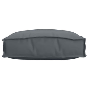 Anthrazit Kissen 2er Set 40x40 cm Oxford