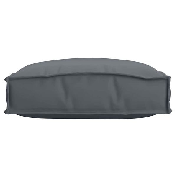 Anthrazit Kissen 2er Set 40x40 cm Oxford