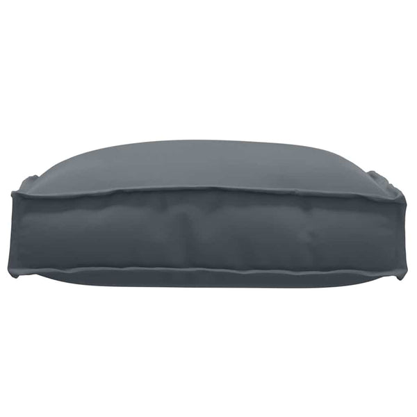 Anthrazit Kissen 2er Set 40x40 cm Oxford