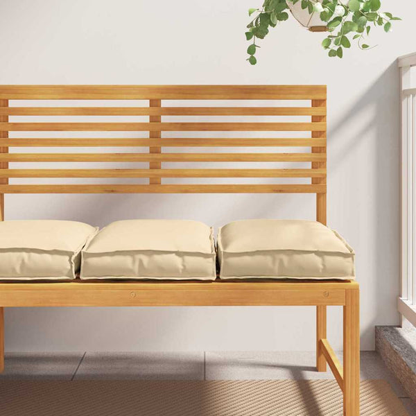 Beige Kissen 2er-Set, 40x40 cm, Oxford-Gewebe