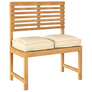 Beige Kissen 2er-Set, 40x40 cm, Oxford-Gewebe
