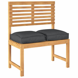 Schwarze Kissen 2er Set 40x40 cm Oxford