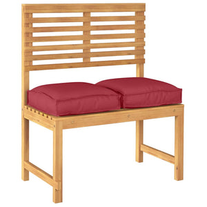 Weinrote Kissen 40x40 cm, 2er Set