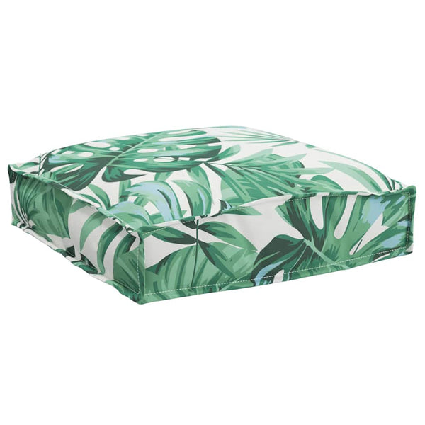 Blatt Kissen 2er Set Oxford Stoff 40x40 cm