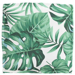 Blatt Kissen 2er Set Oxford Stoff 40x40 cm