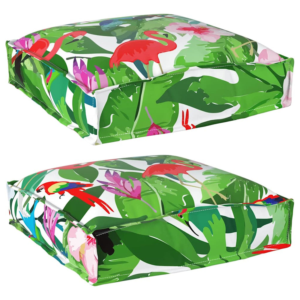 Floral Kissen 2er-Set, Mehrfarbig, 40x40 cm