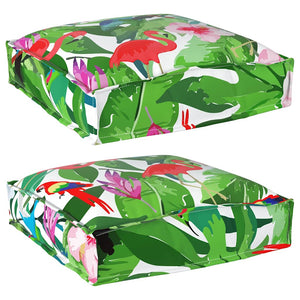 Floral Kissen 2er-Set, Mehrfarbig, 40x40 cm