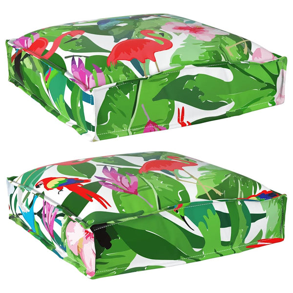 Floral Kissen 2er-Set, Mehrfarbig, 40x40 cm