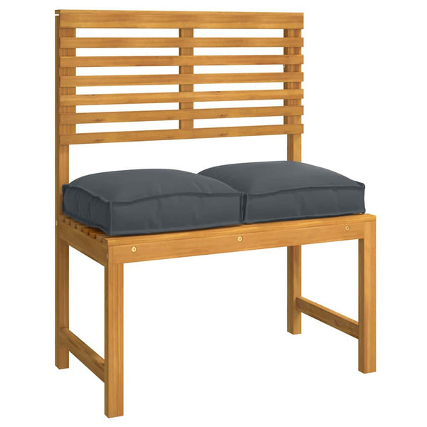 Anthrazit Kissen 4er Set 40x40 cm