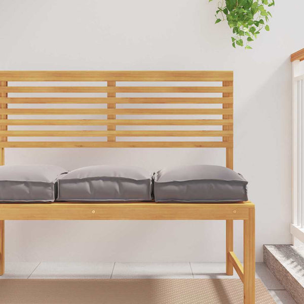 Graue Kissen 4er Set 40x40 cm Oxford-Stoff