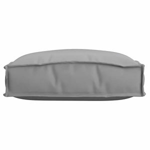 Graue Kissen 4er Set 40x40 cm Oxford-Stoff