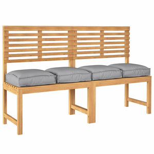 Graue Kissen 4er Set 40x40 cm Oxford-Stoff