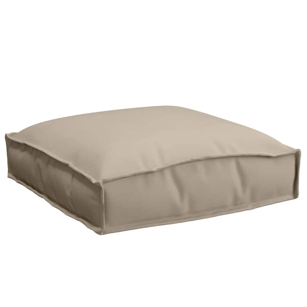 Kissen 4er Set Taupe 40x40 cm Oxford