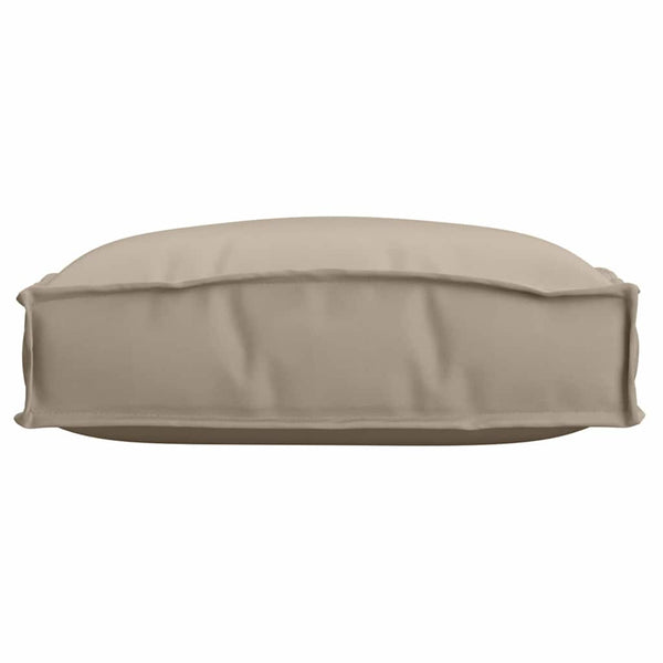Kissen 4er Set Taupe 40x40 cm Oxford