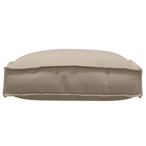 Kissen 4er Set Taupe 40x40 cm Oxford
