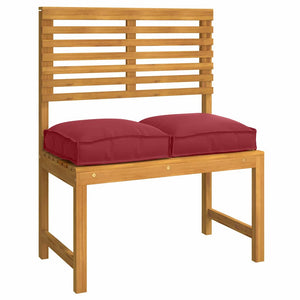 Weinrote Kissen 4er-Set, 40x40 cm, Oxford-Stoff