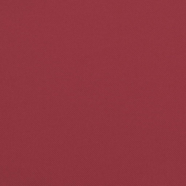 Weinrote Kissen 4er-Set, 40x40 cm, Oxford-Stoff
