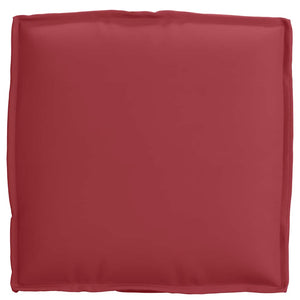 Weinrote Kissen 4er-Set, 40x40 cm, Oxford-Stoff